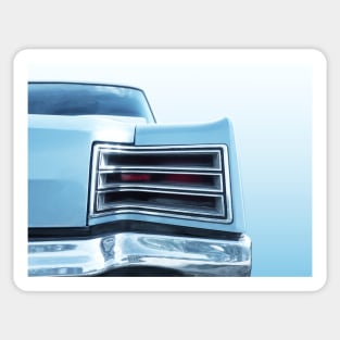 American classic car Newport 1967 abstract Sticker